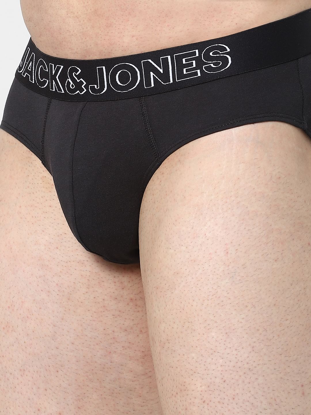Pack Of 2 Black & Navy Blue Briefs