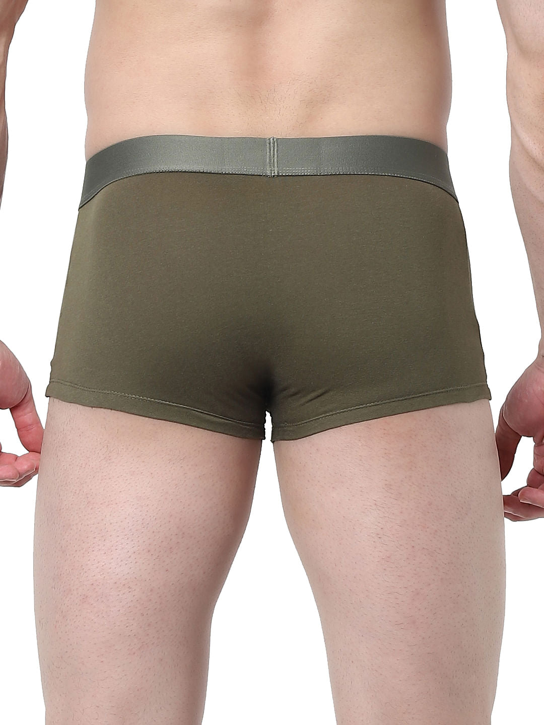 Pack Of 2 Green & Maroon Trunks