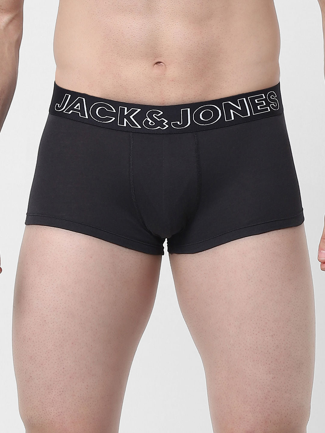 Pack Of 2 Grey & Black Trunks