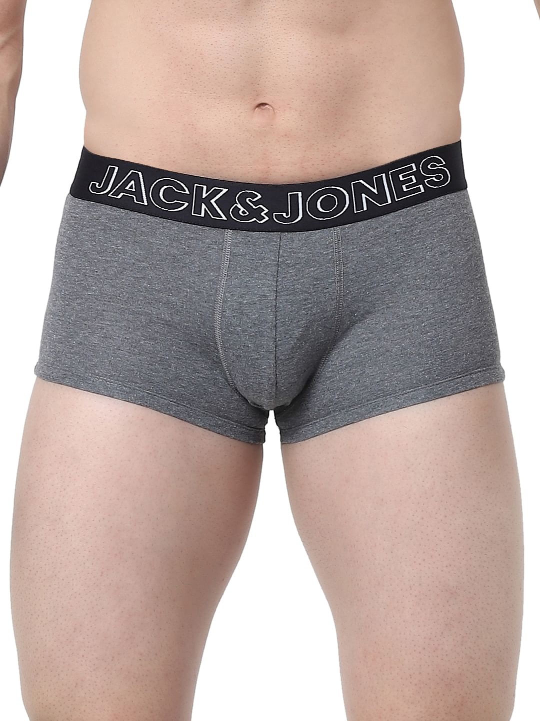 Pack Of 2 Black & Grey Trunks