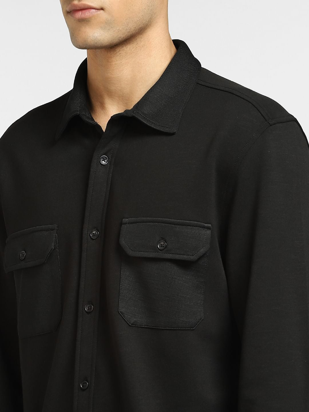 Black Full Sleeves Shirt