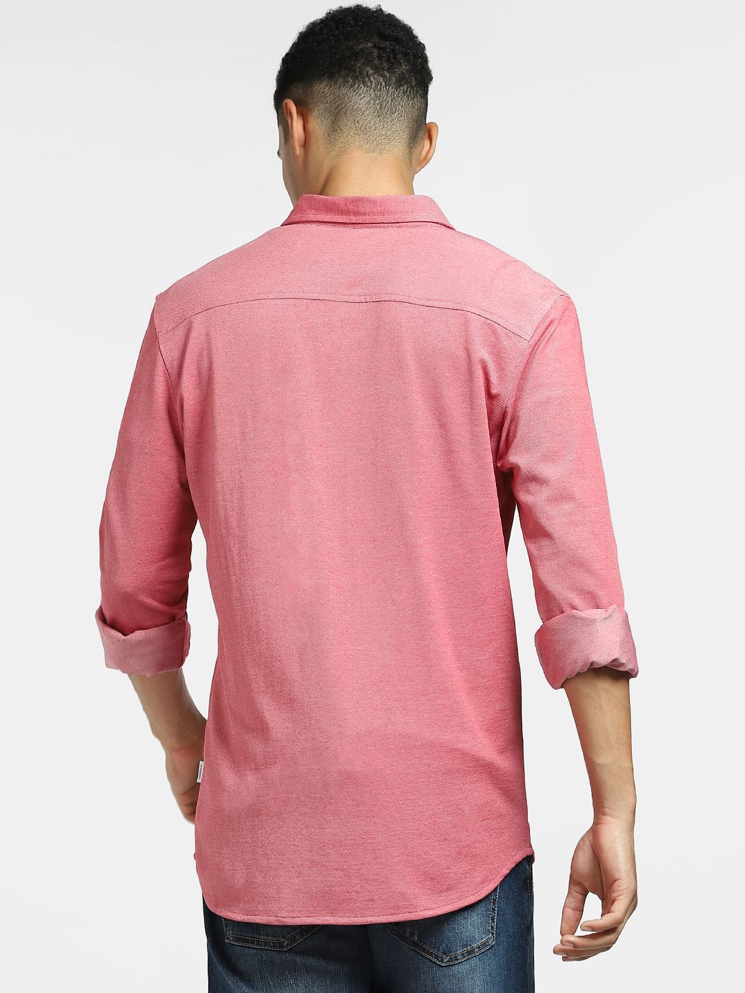 Pink Full Sleeves Shirt