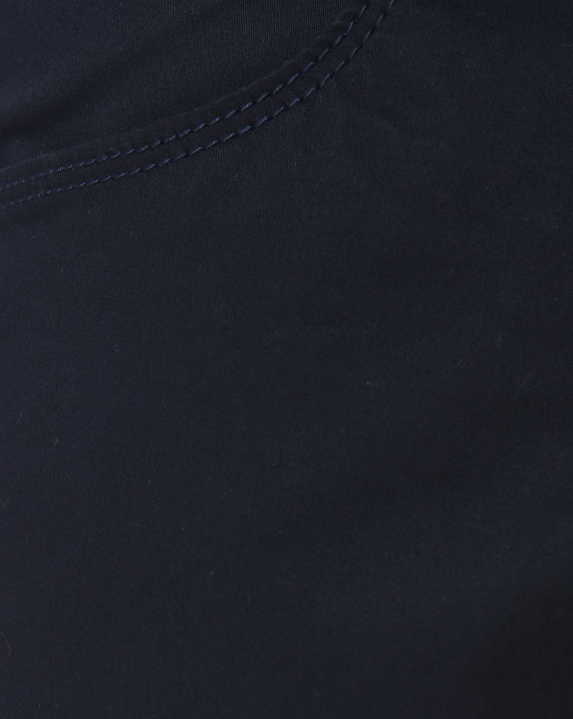 Navy Blue Slim Fit Pants