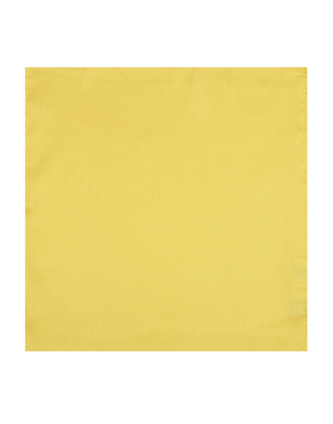 Yellow Pocket Square