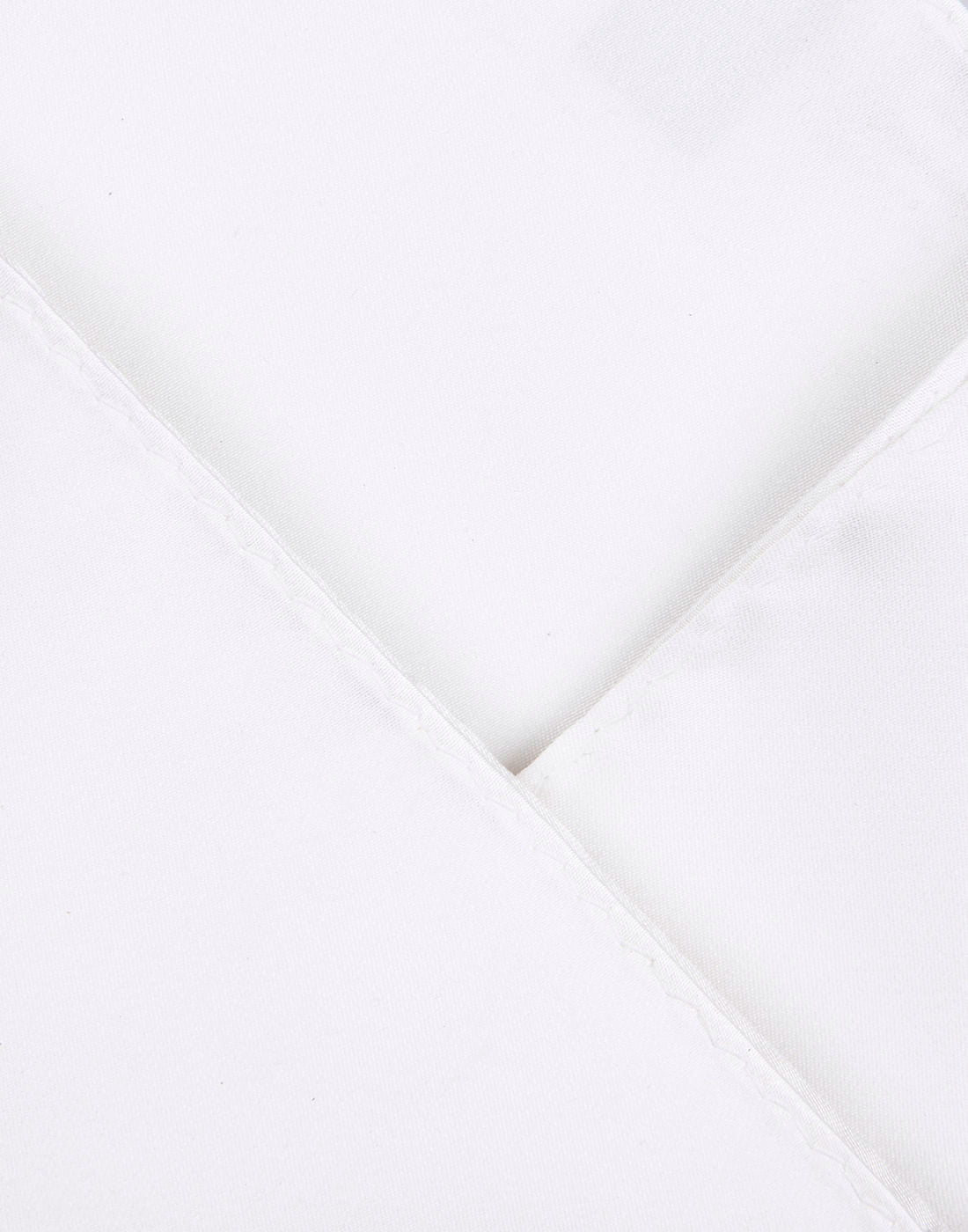 White Pocket Square