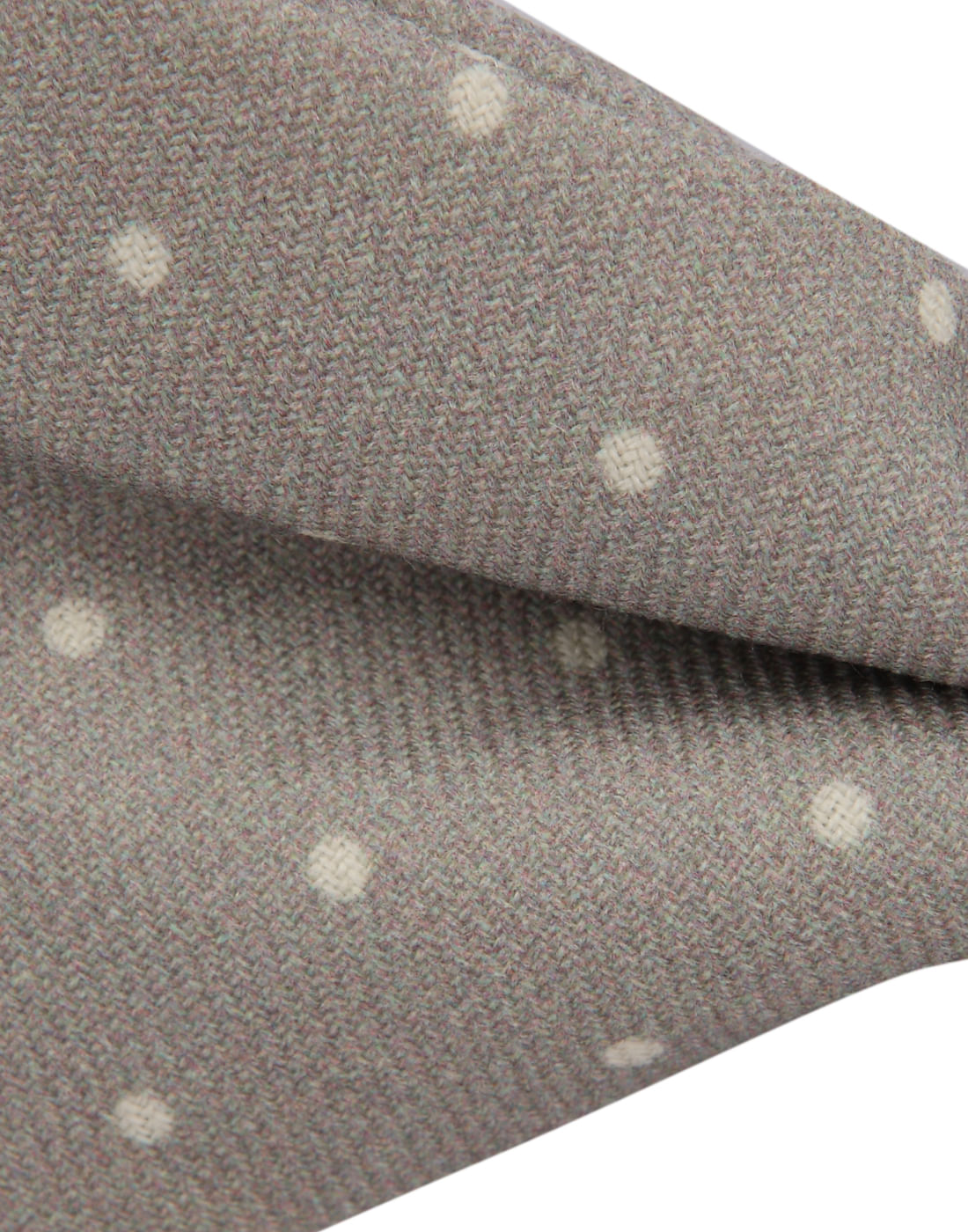 Deep Grey Polka Dot Bow Tie