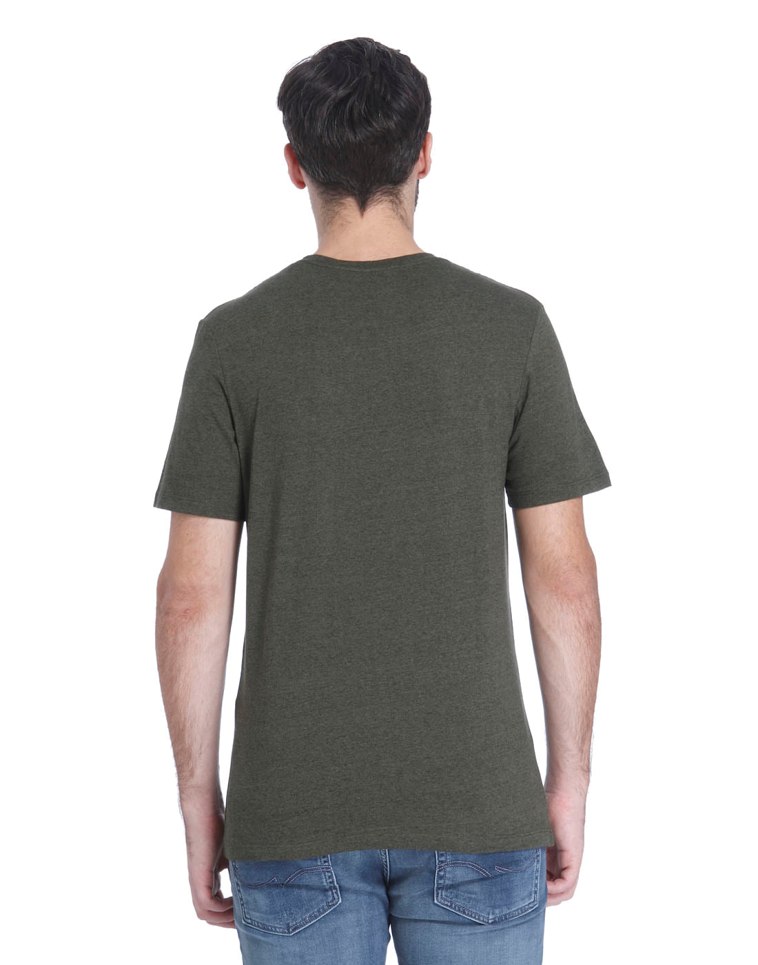Dark Green Crew Neck T-shirt