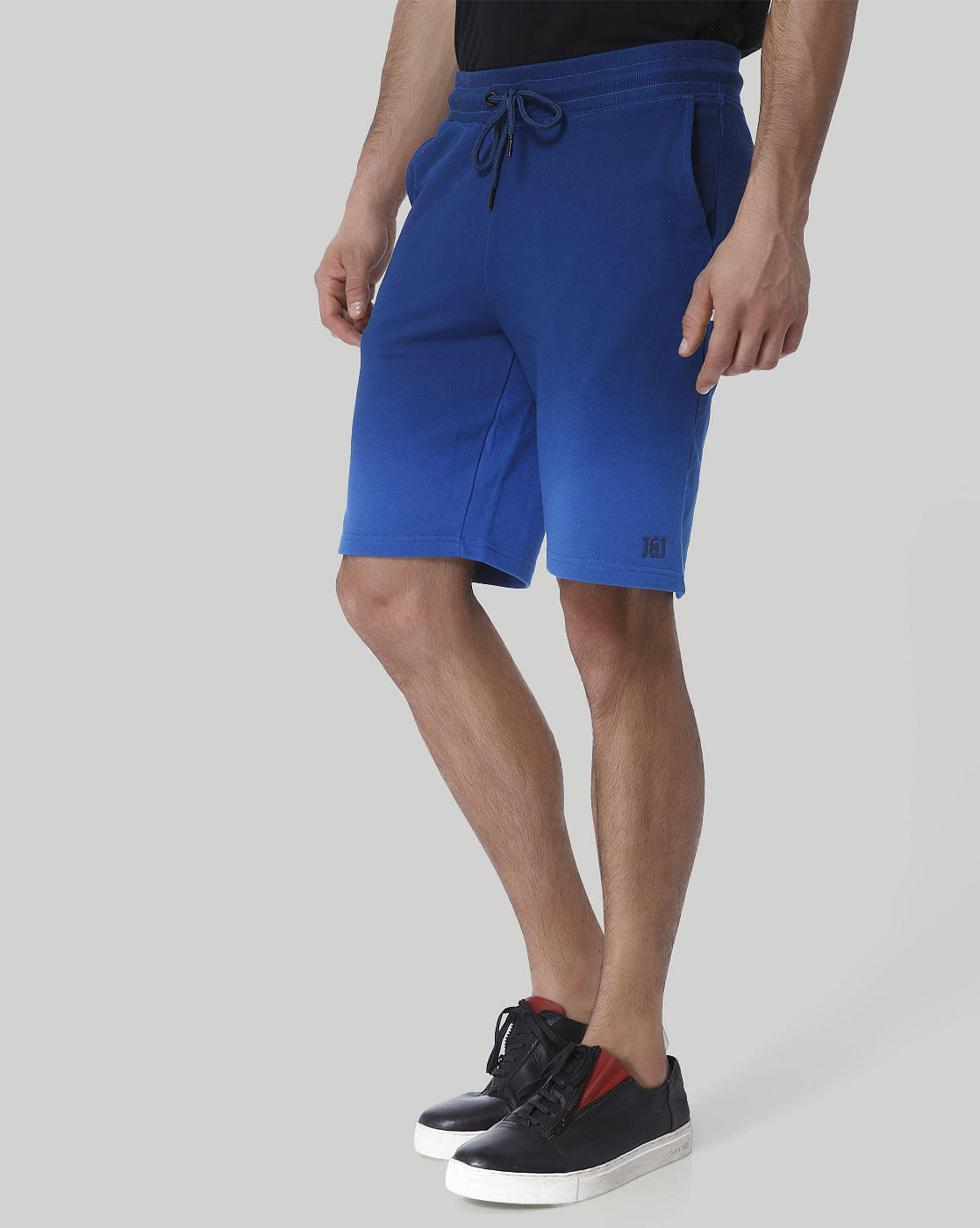 Blue Drawstring Sweatshorts