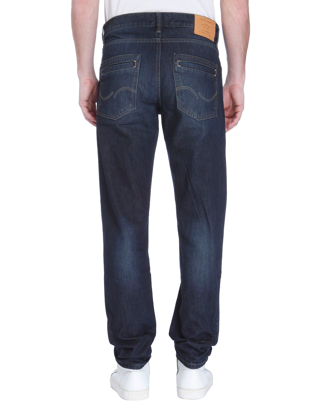 Blue Mid Rise Mike Comfort Fit Jeans