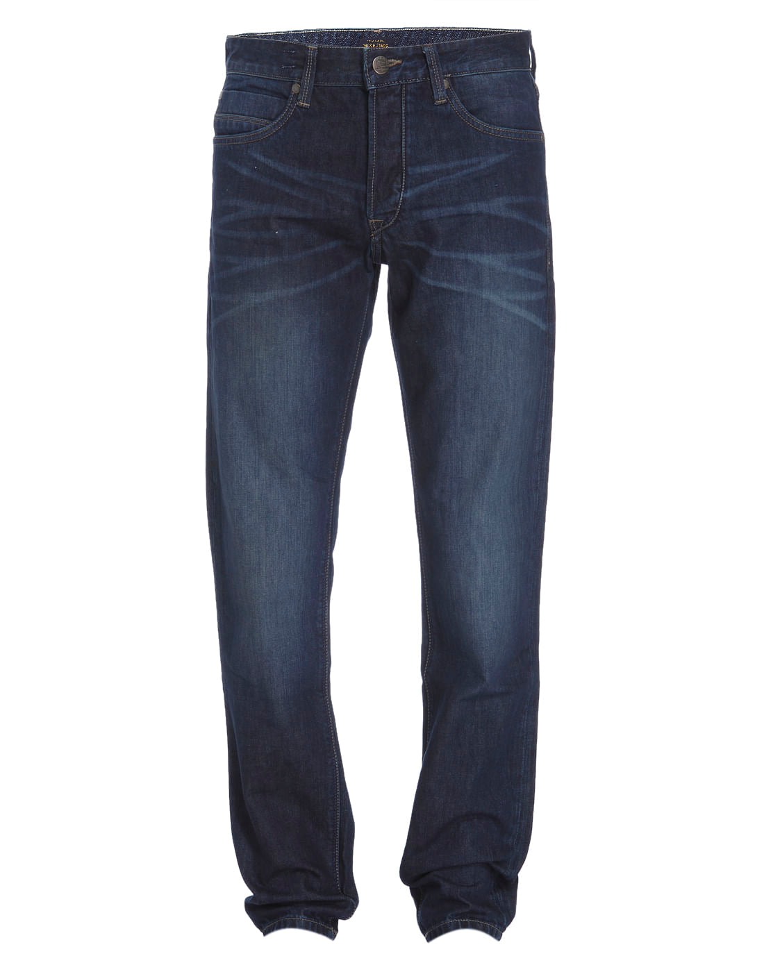 Blue Mid Rise Mike Comfort Fit Jeans