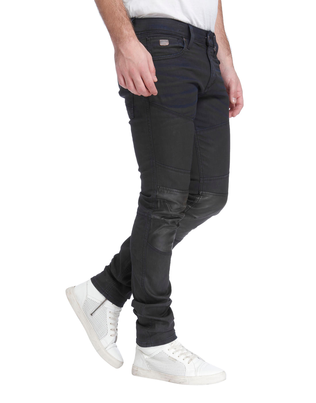Dark Blue Mid Rise Glenn Slim Fit Jeans