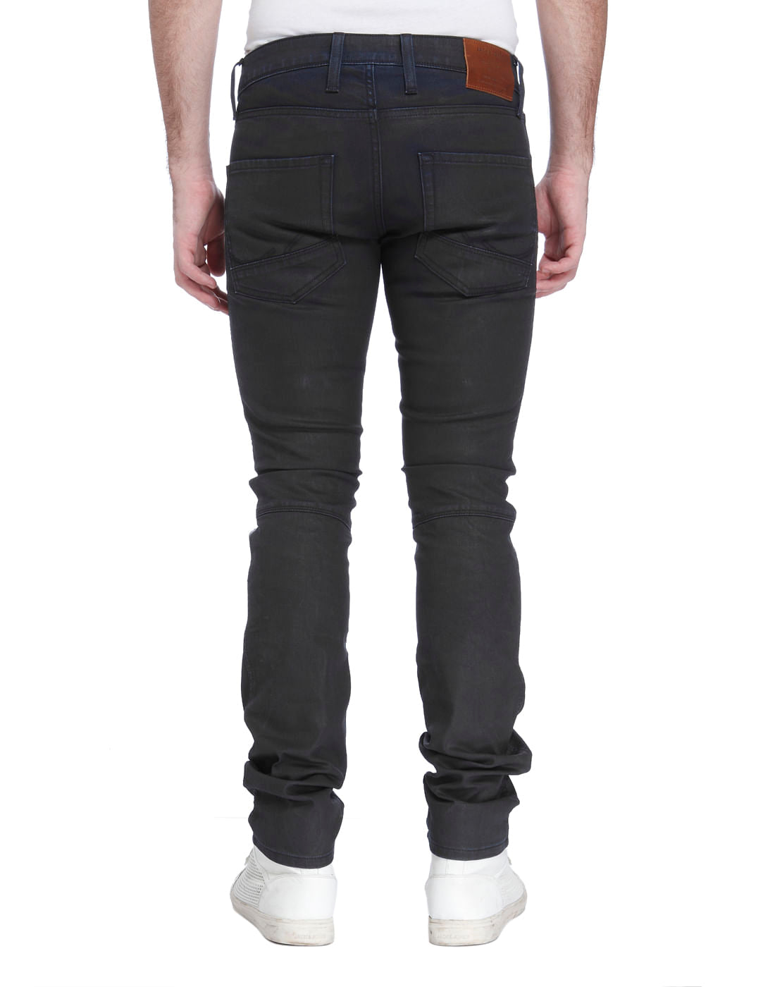 Dark Blue Mid Rise Glenn Slim Fit Jeans