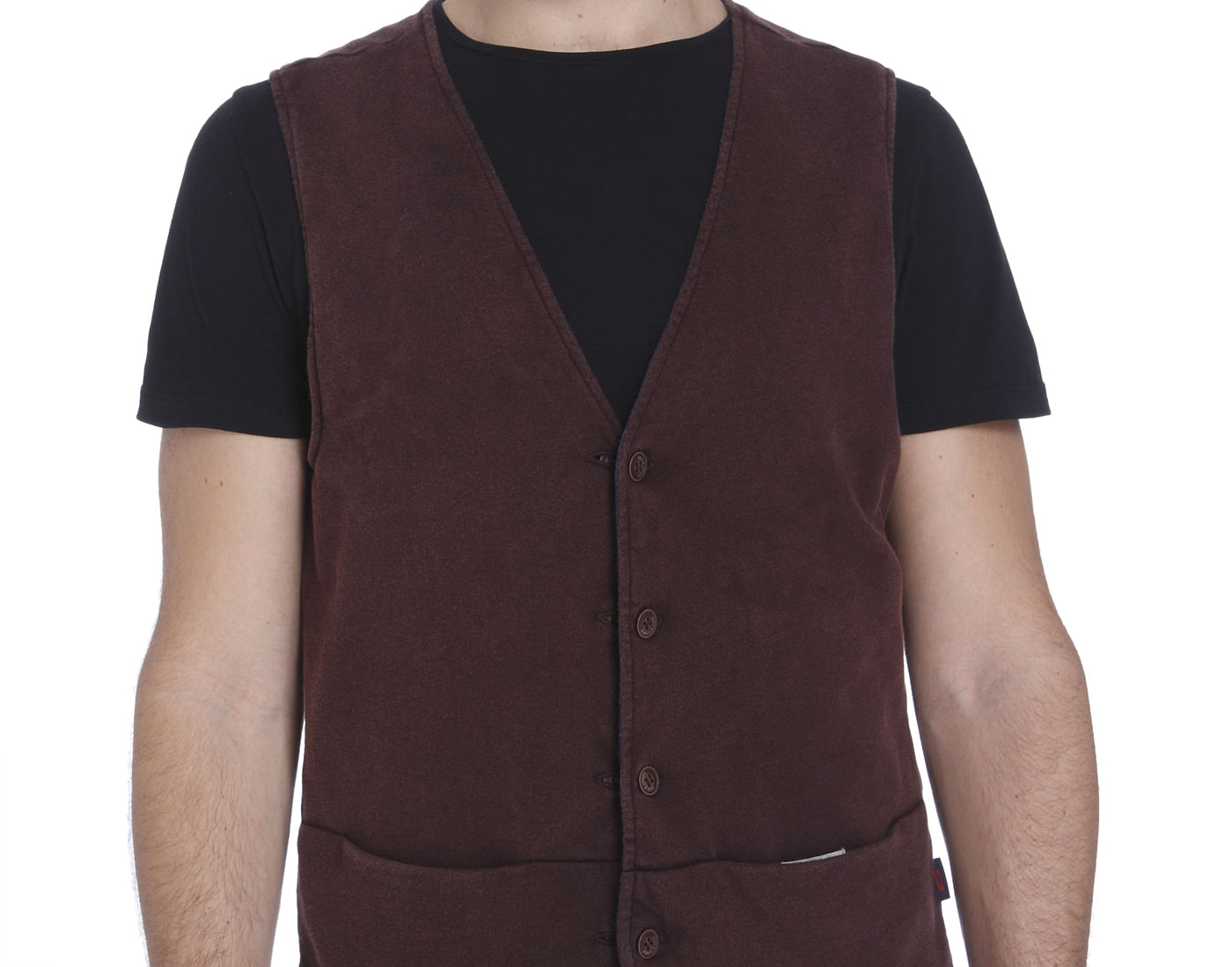 Deep Red Waistcoat