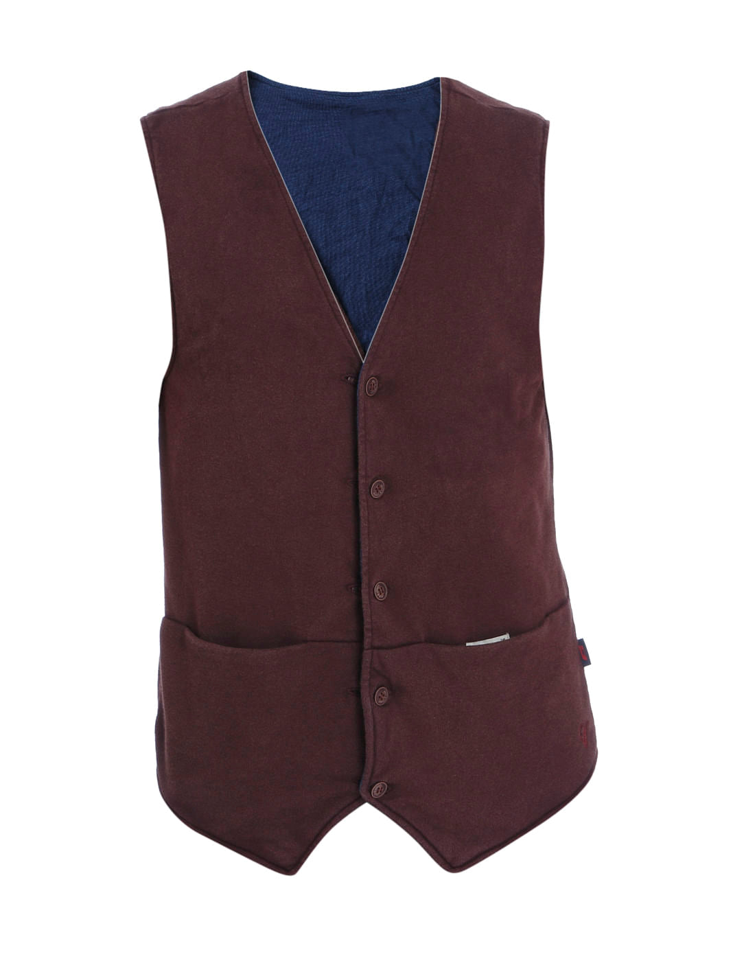 Deep Red Waistcoat