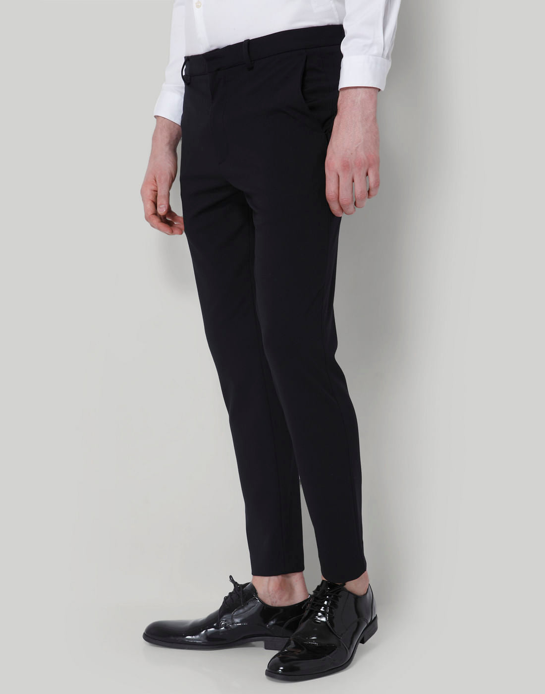 Black Slim Fit Trousers