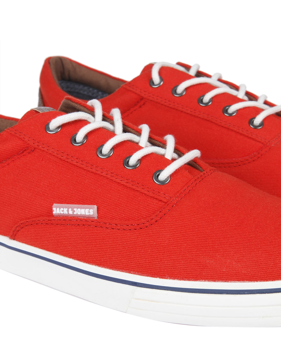 Bright Red Sneakers