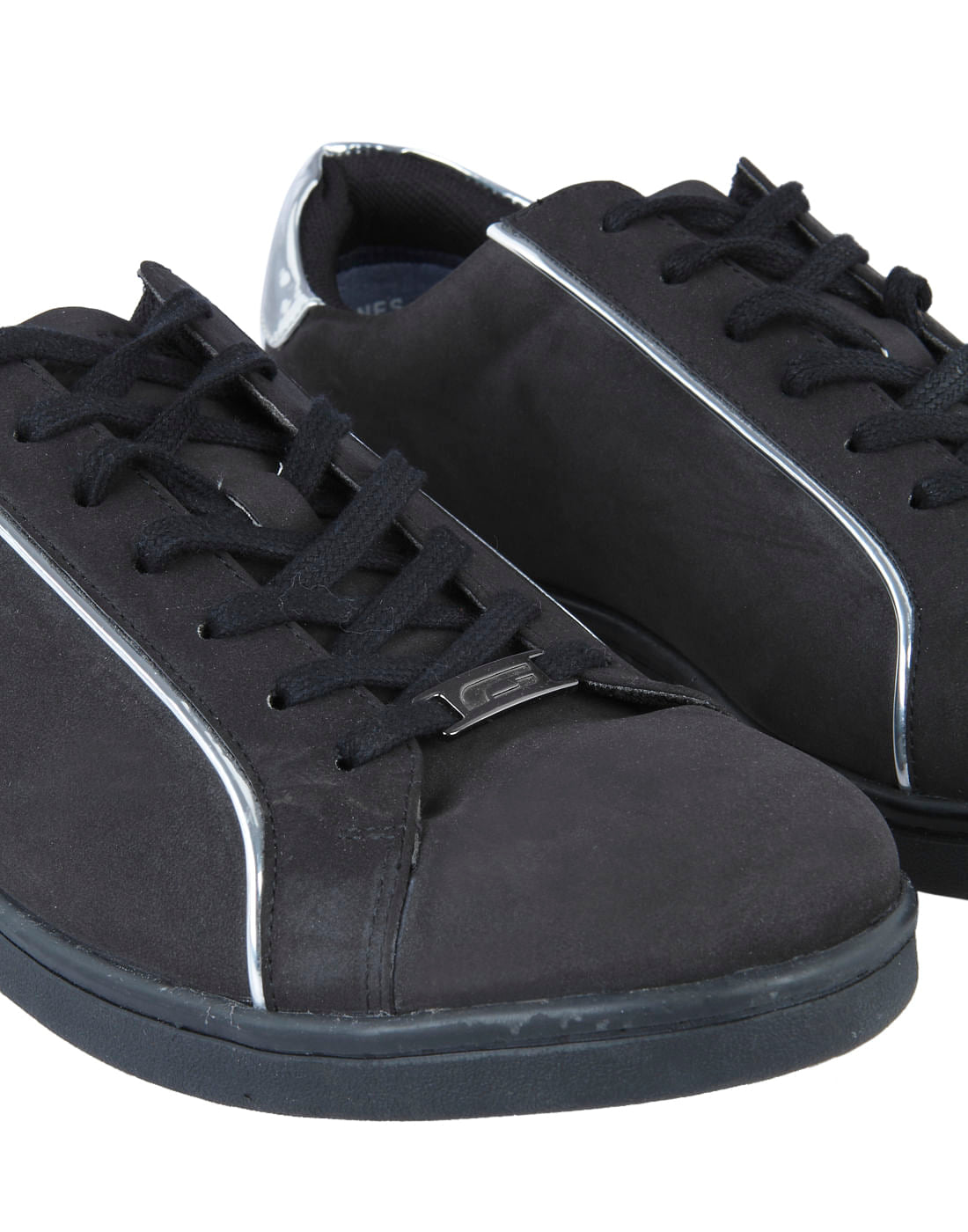 Black Lace Up Sneakers