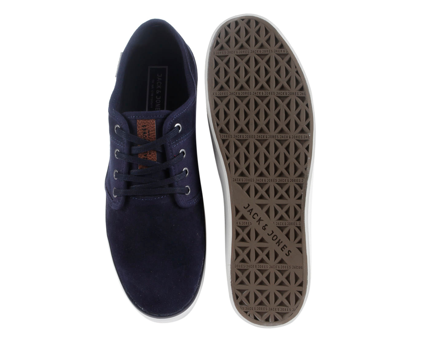 Blue Lace Up Sneakers