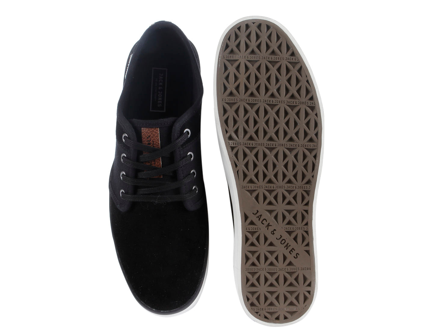 Black Lace Up Sneakers