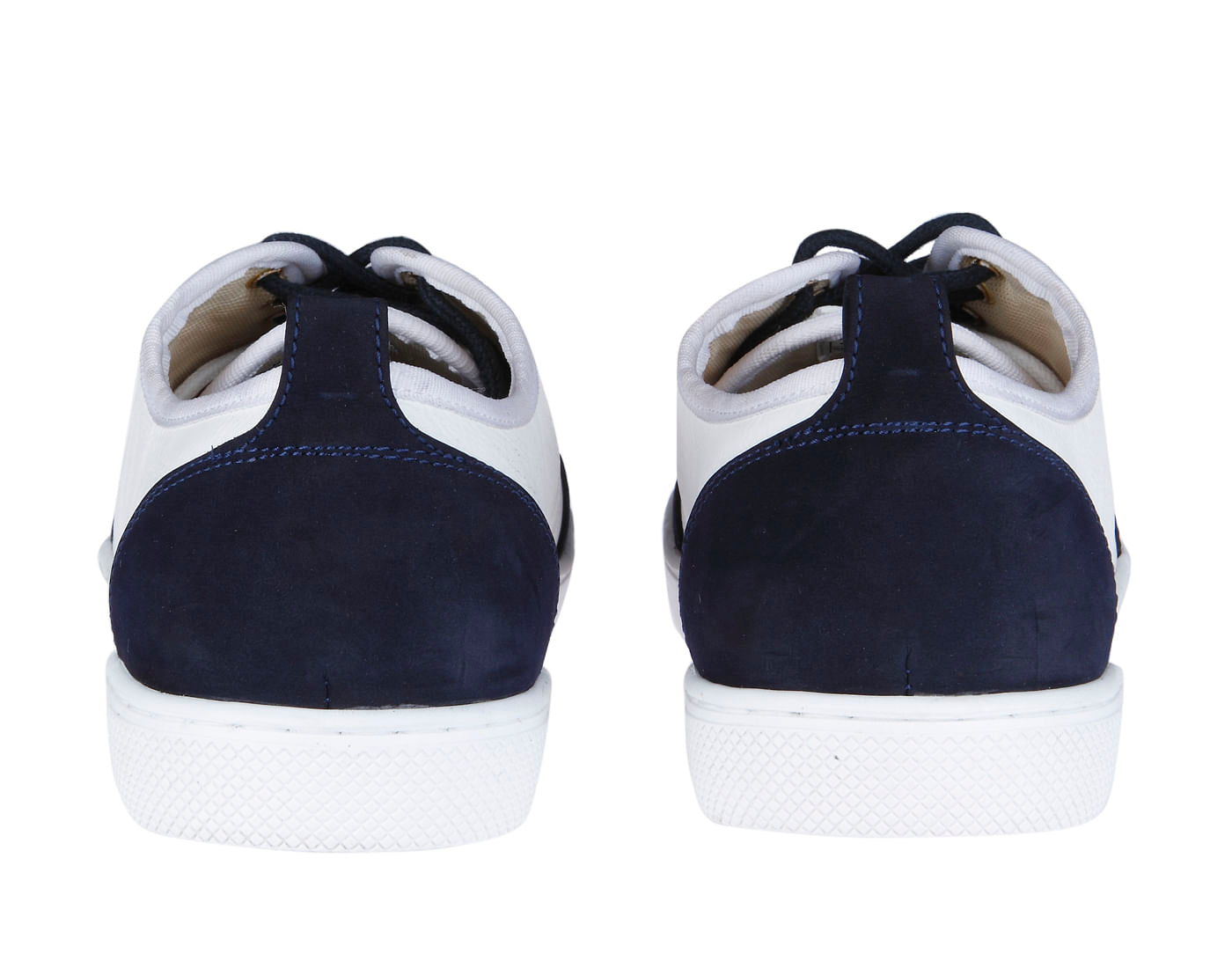 Navy Blue Colourblocked Sneakers