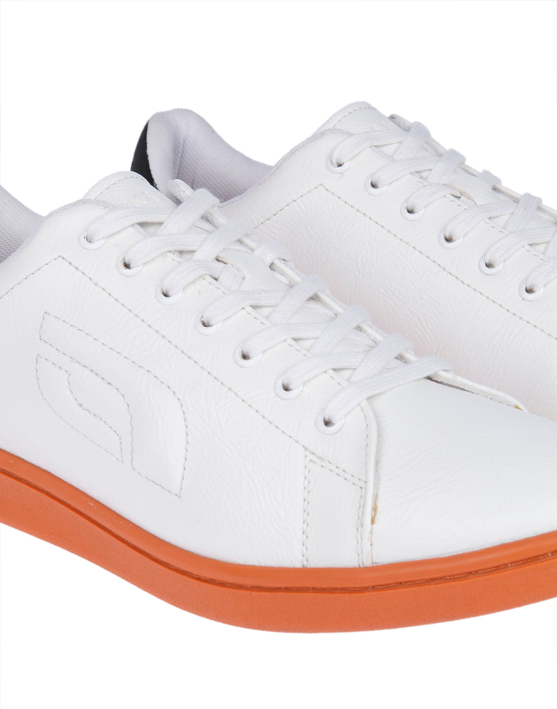 White Pu Sneakers