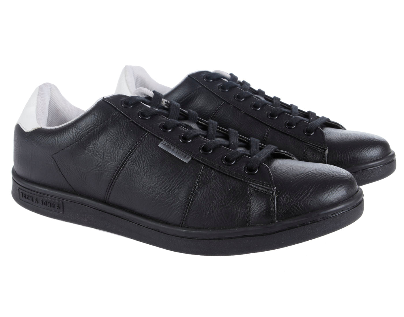 Black PU Sneakers