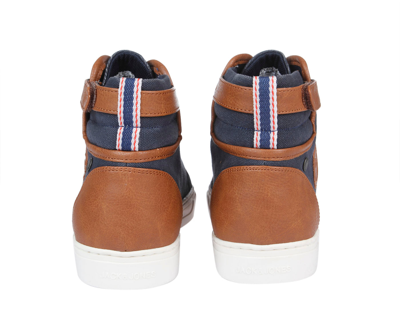 Blue Two Toned High Top Sneakers