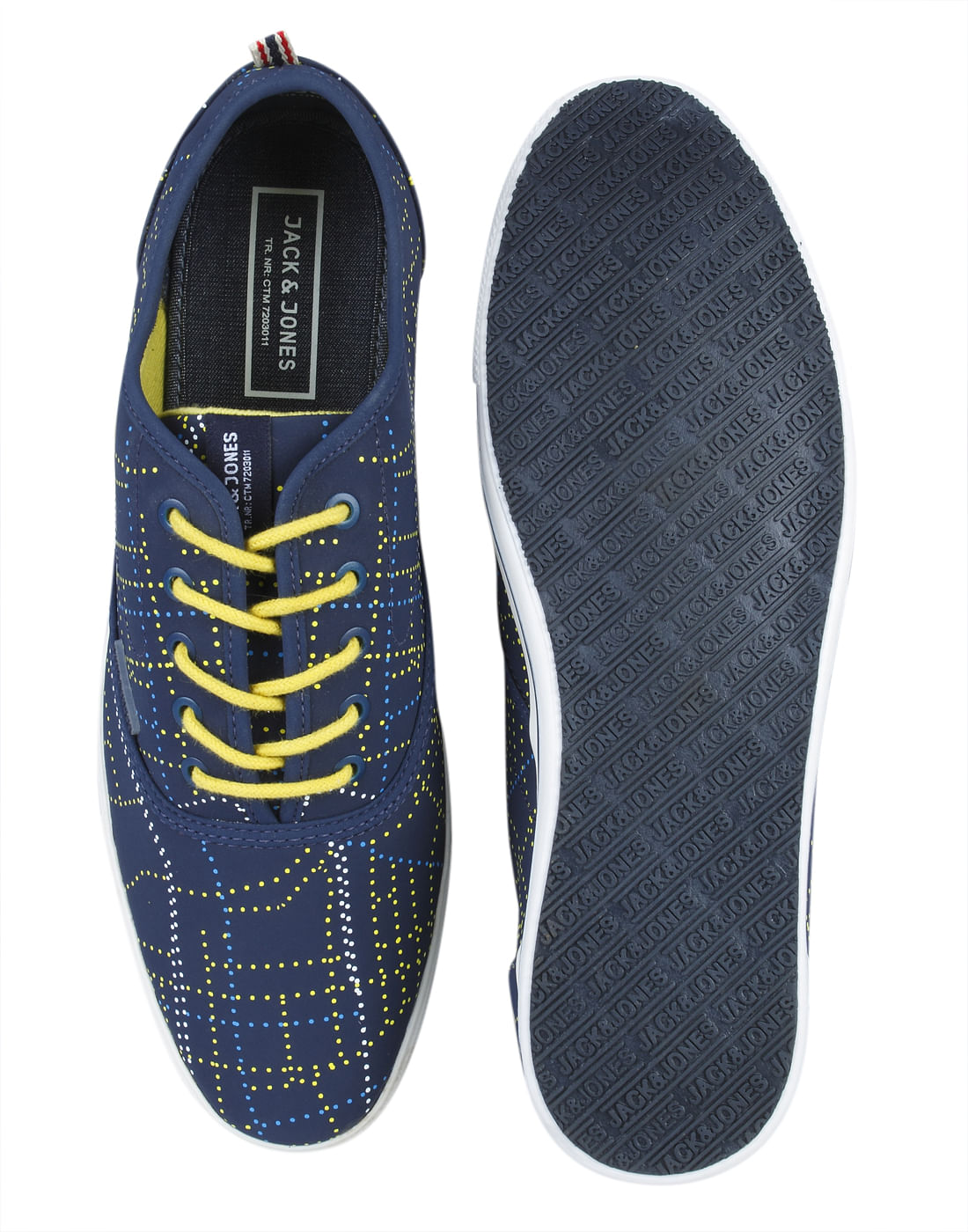 Blue Dotted Sneakers