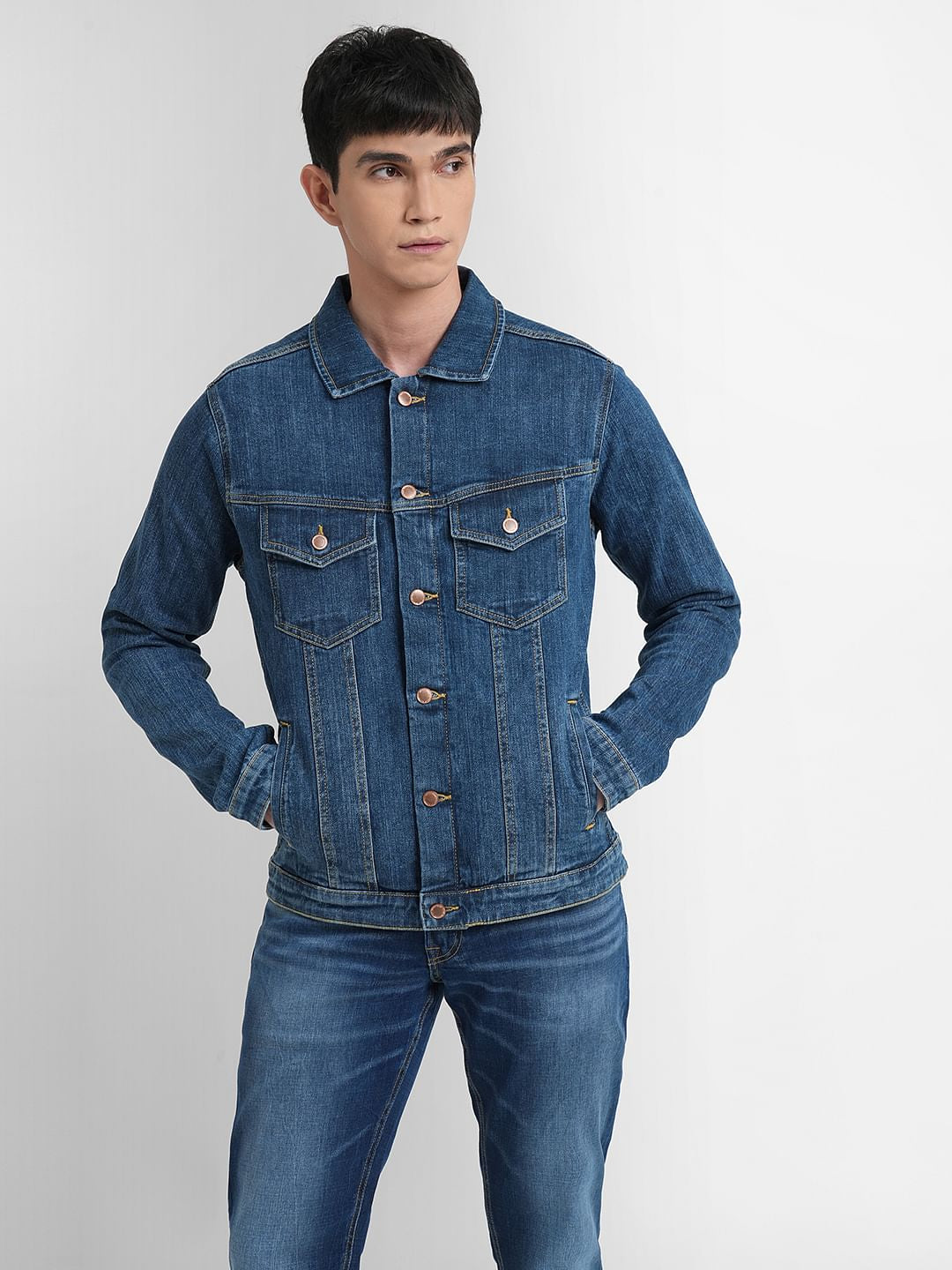 Blue Trucker Denim Jacket