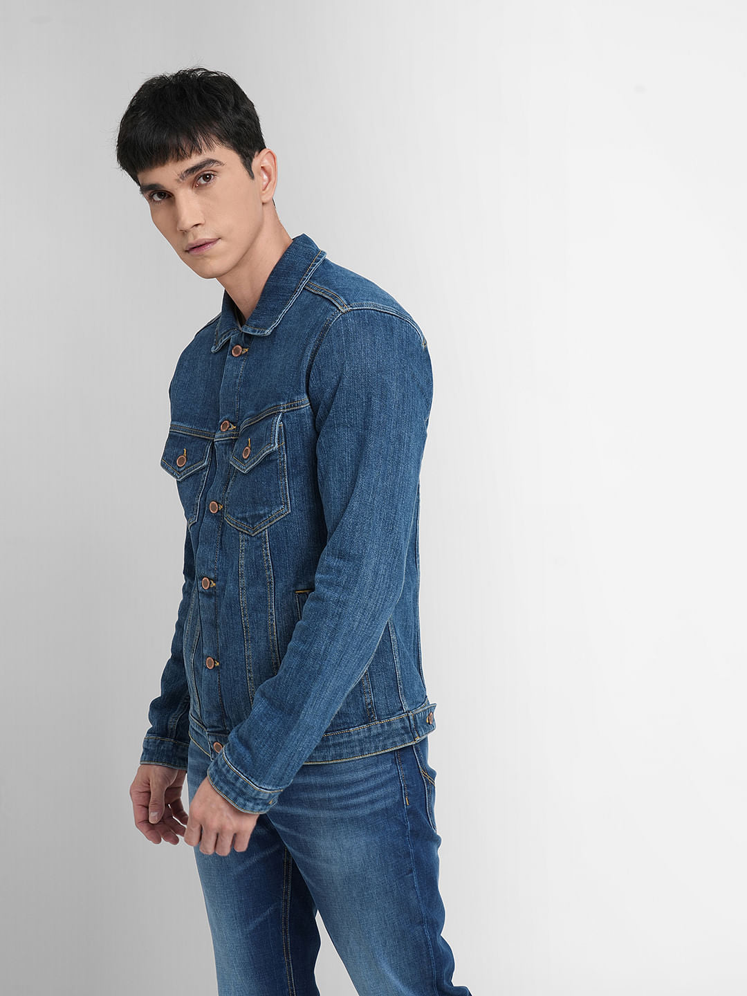 Blue Trucker Denim Jacket
