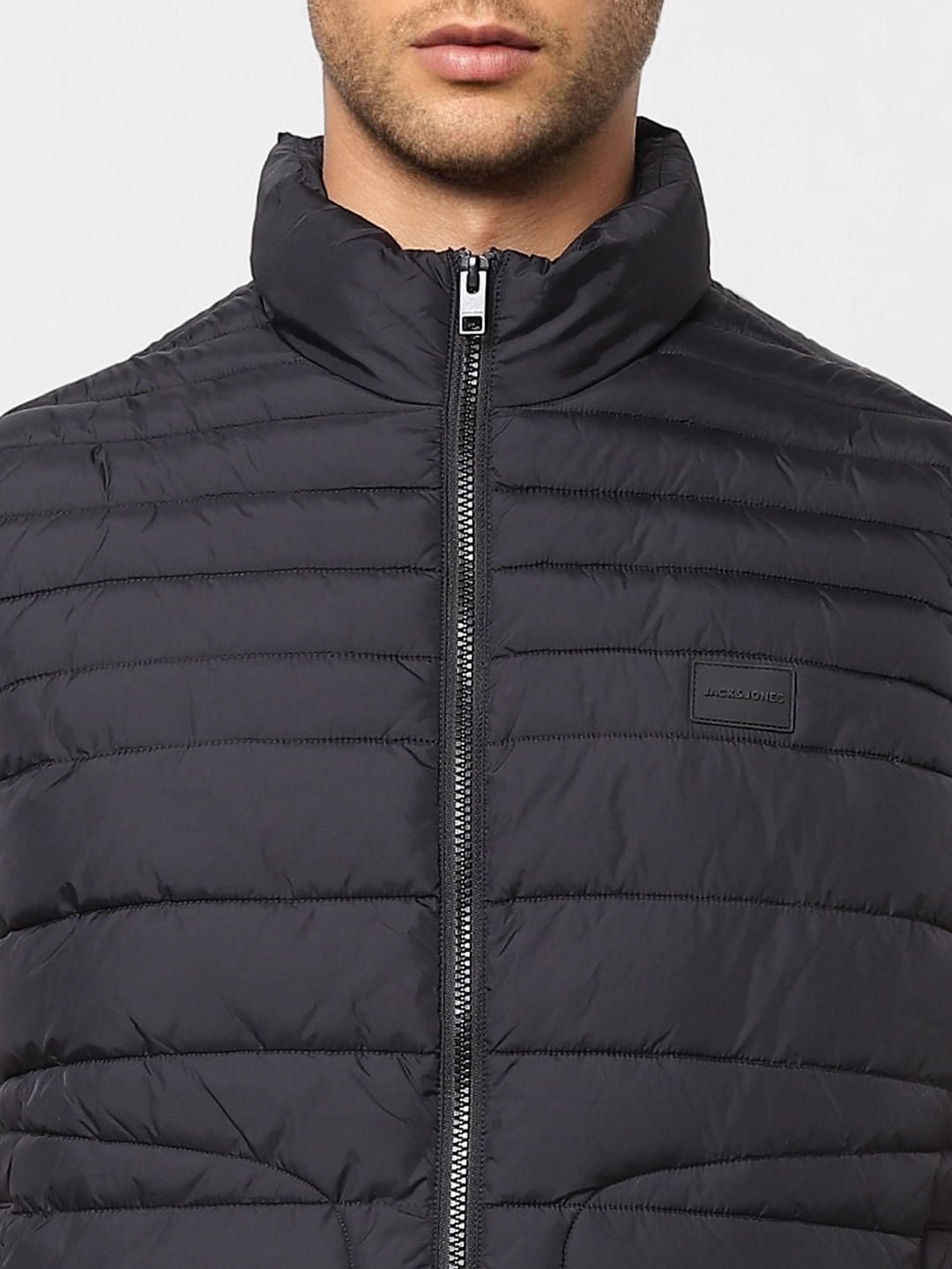 Black Puffer Vest Jacket
