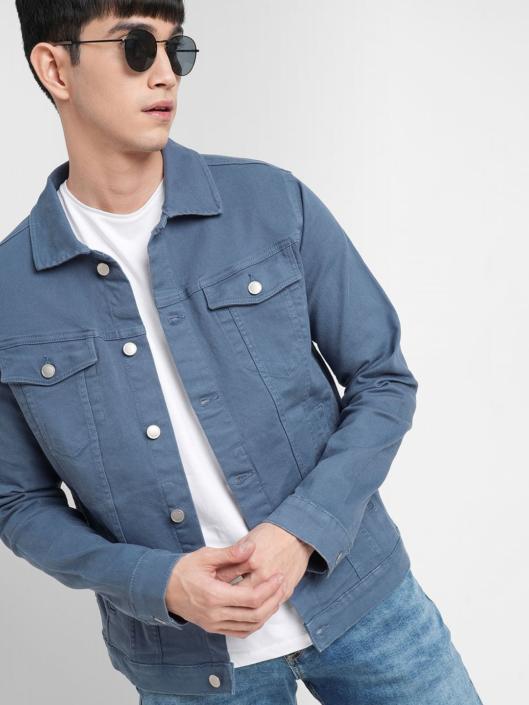 Blue Trucker Denim Jacket