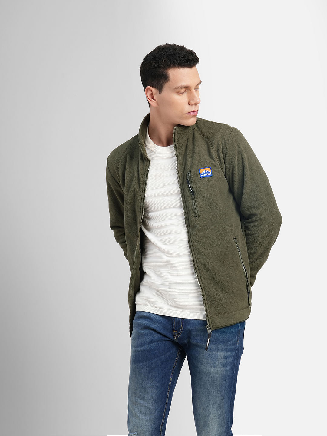 Olive Green Polar Jacket