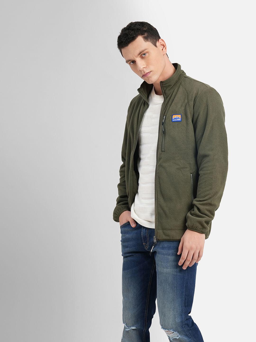 Olive Green Polar Jacket