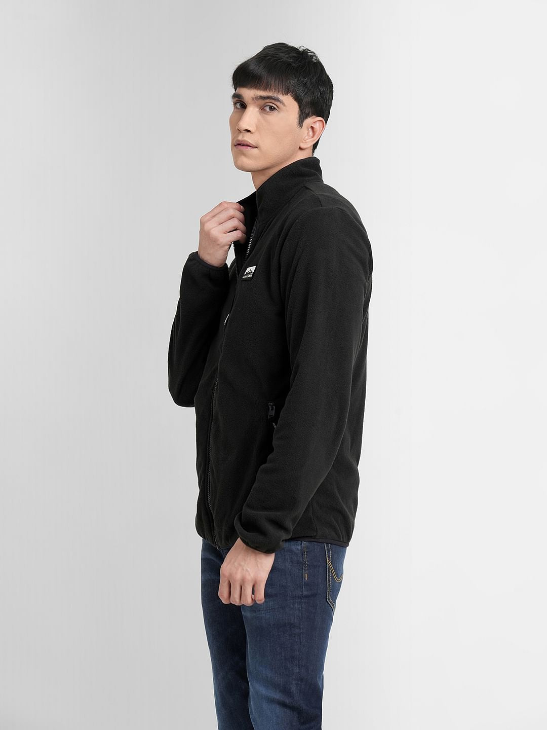 Black High Neck Jacket