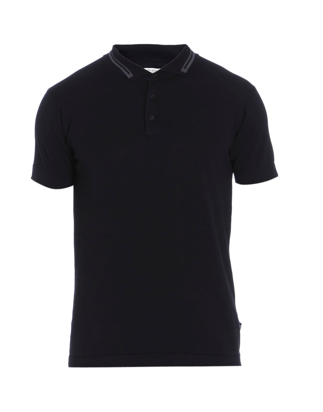 Black Polo Neck T-shirt