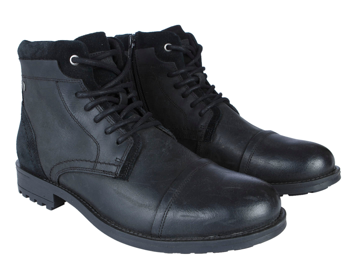 Black Leather Boots