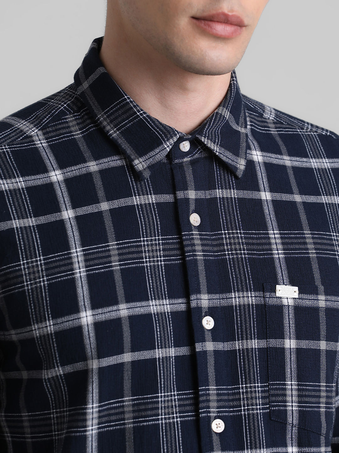 Red Check Full Sleeves Shirt