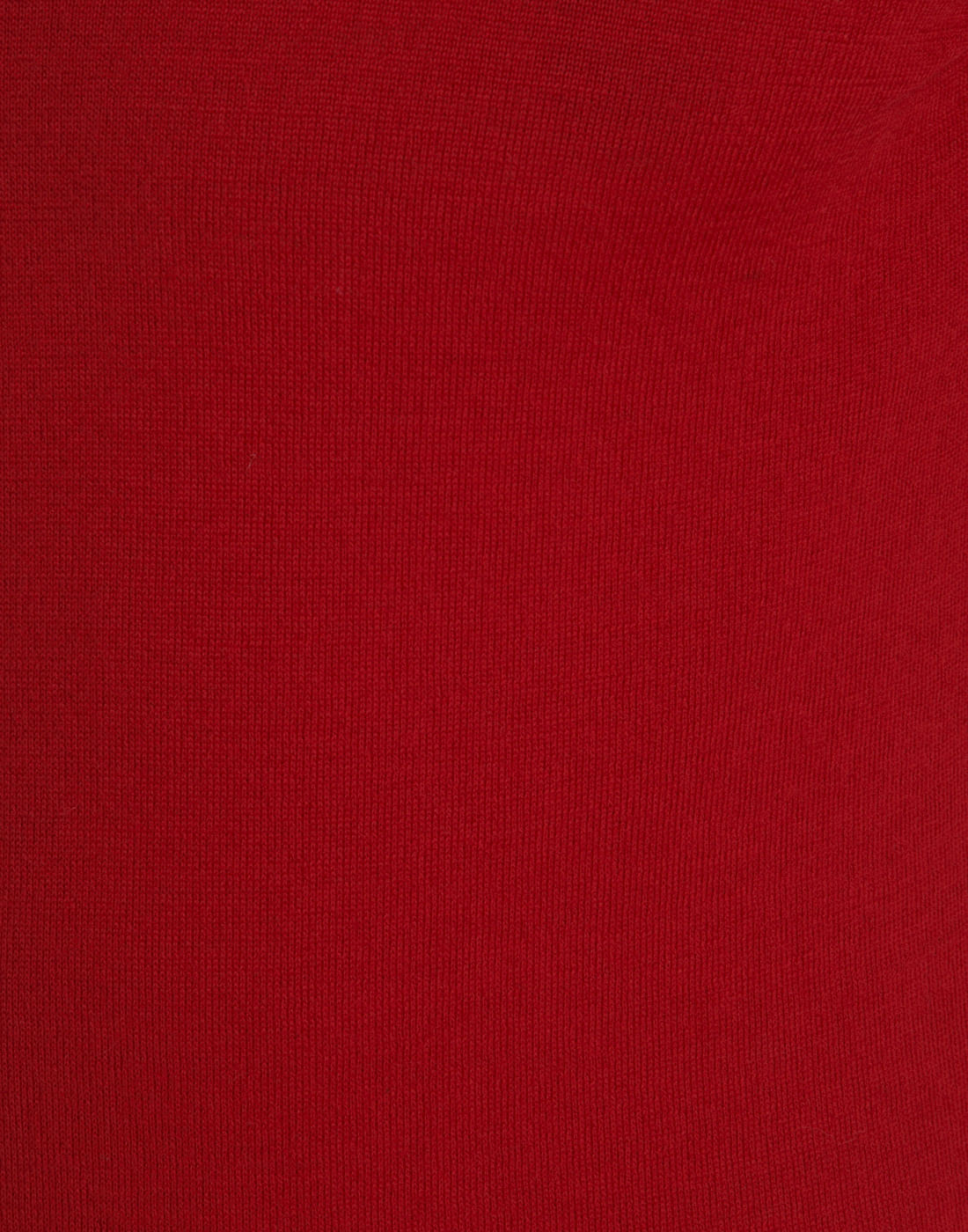 Red V Neck Pullover
