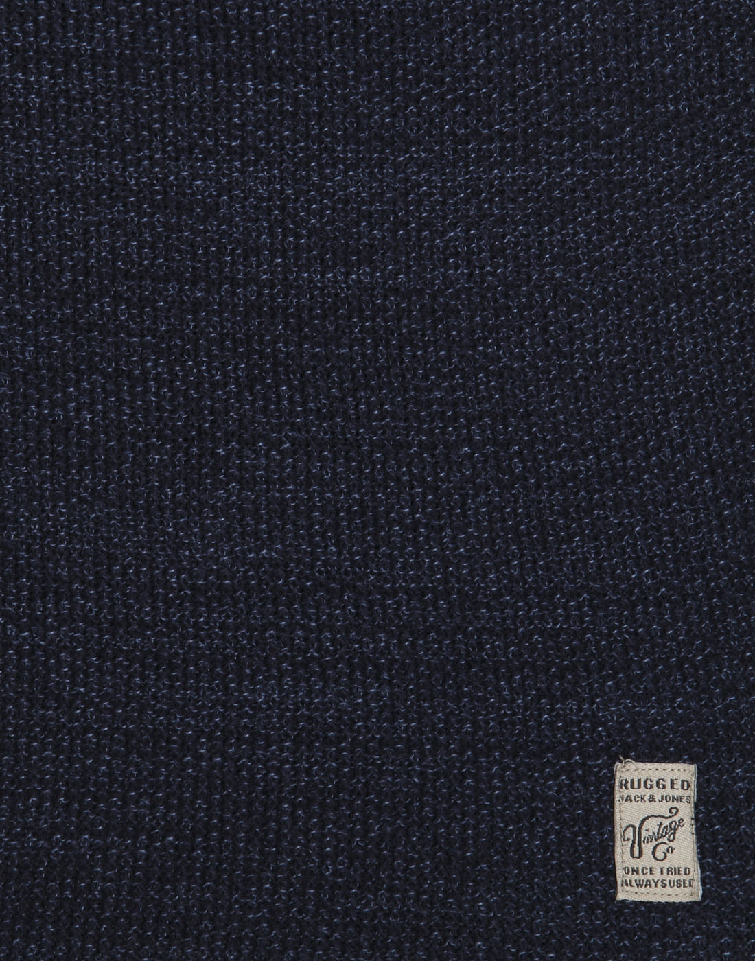 Blue Knit Pullover