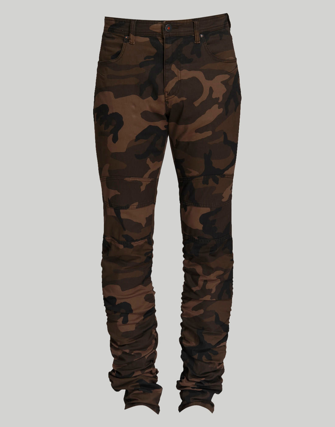 Brown Camo Print Pants
