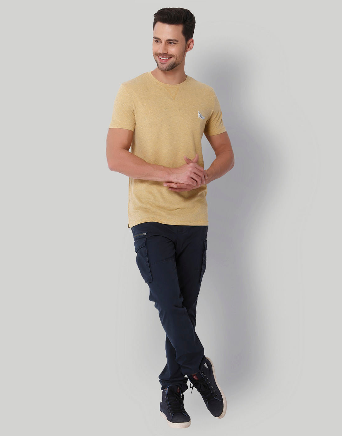 Ochre Crew Neck T-Shirt