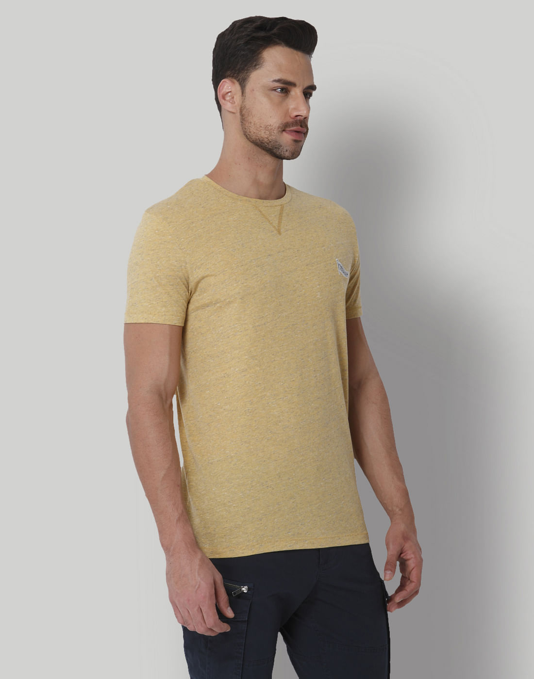 Ochre Crew Neck T-Shirt