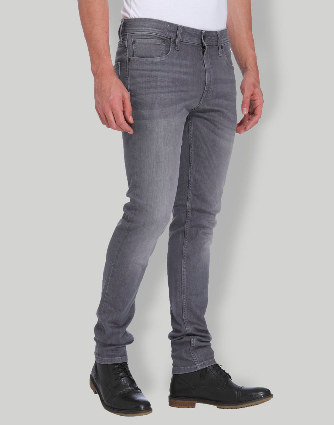 Grey Ben Skinny Fit Jeans