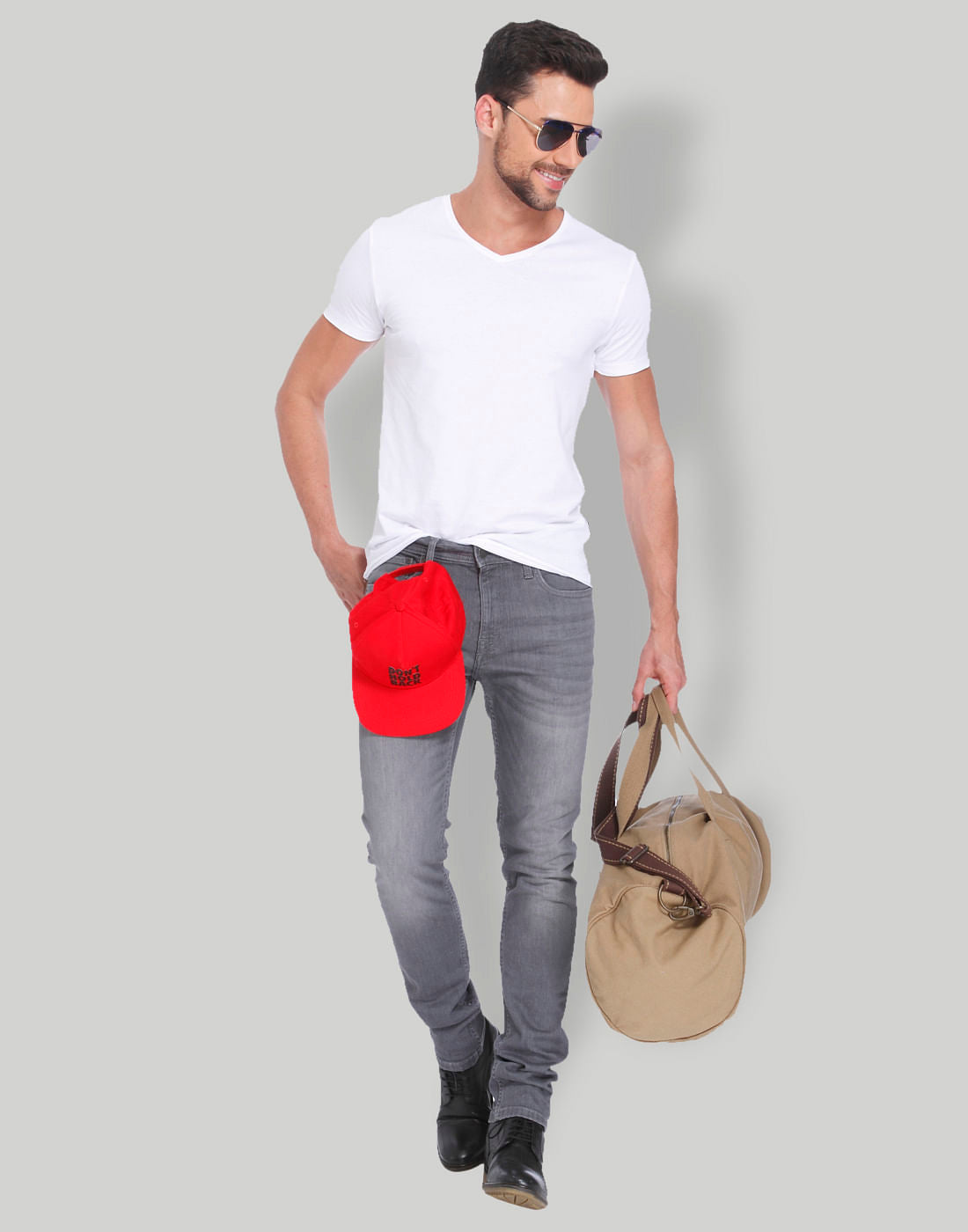 Grey Ben Skinny Fit Jeans
