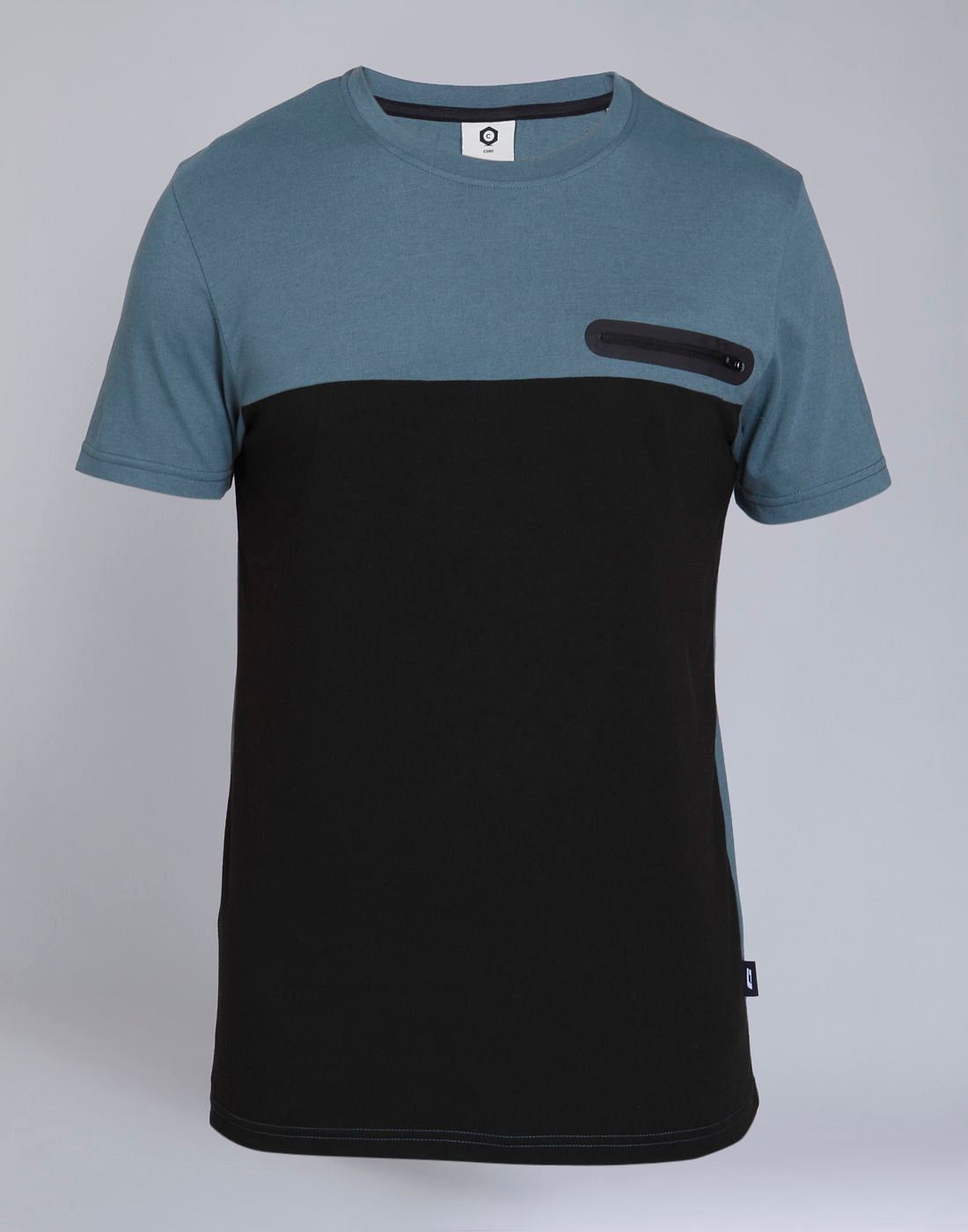 Blue Crew Neck T-Shirt