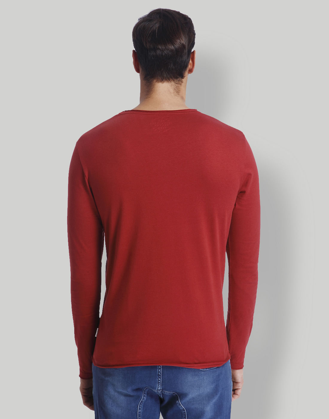 Red V-Neck T-Shirt