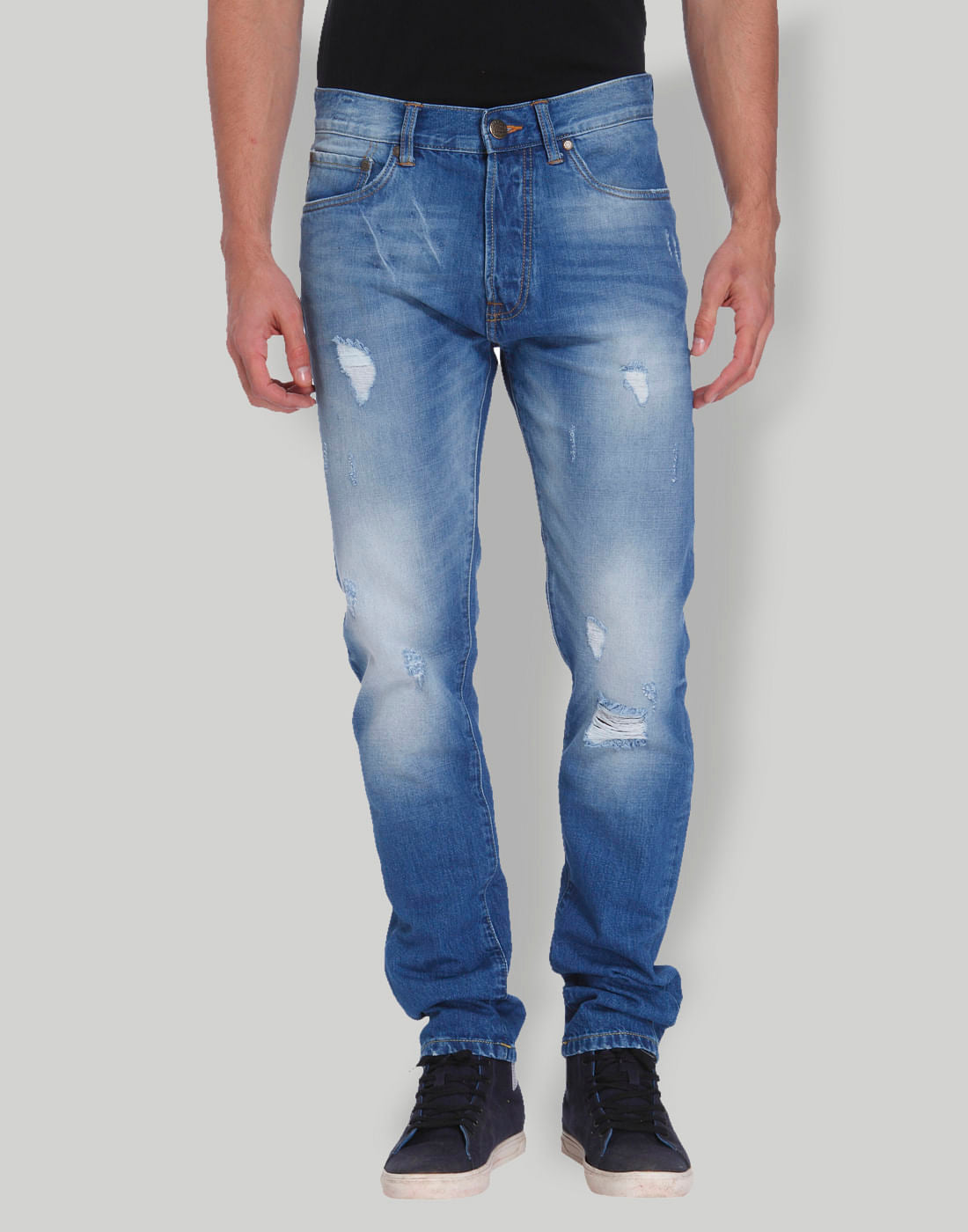 Blue Erik Anti Fit Jeans