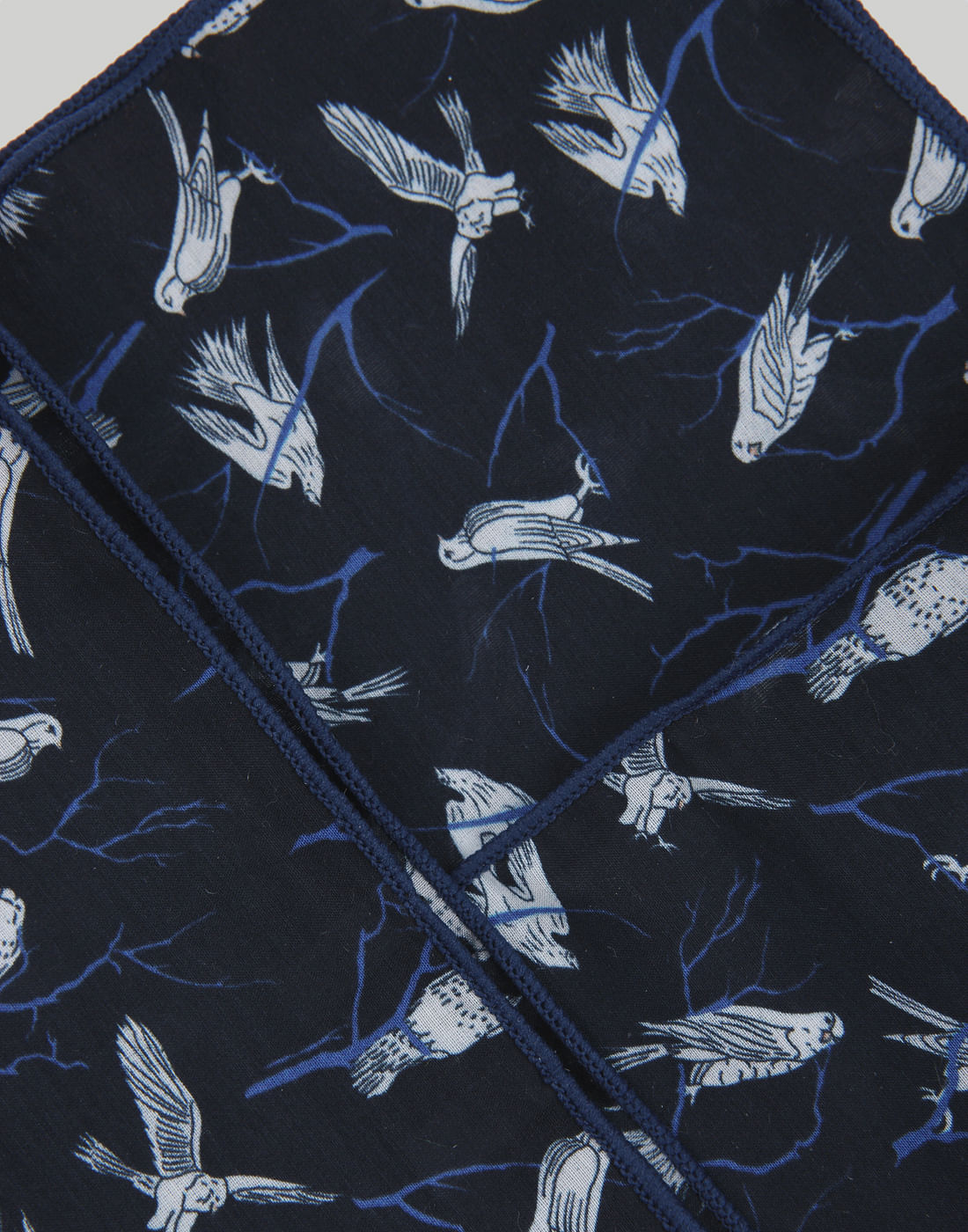 Dark Blue Pocket Square