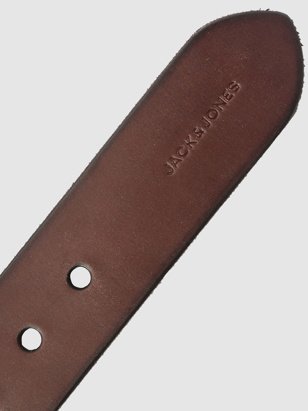 Chocolate Brown Leather Belt